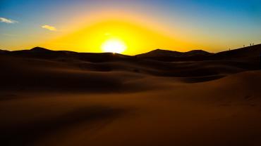 Een nacht in de woestijn